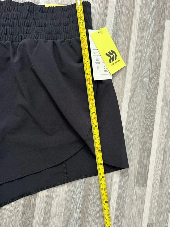 all in motion Black Women's Athletic Running Shorts with Drawcord size L - Picture 6 of 7